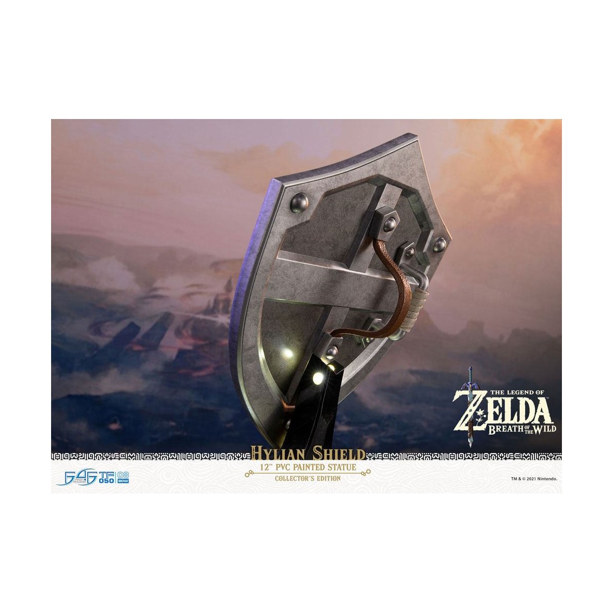 First 4 Figures - Zelda - Hylian Shield Collector's Edition - Breath of the Wild PVC statue