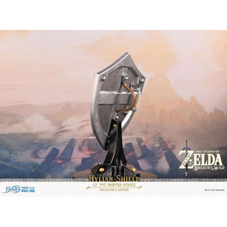 First 4 Figures - Zelda - Hylian Shield Collector's Edition - Breath of the Wild PVC statue