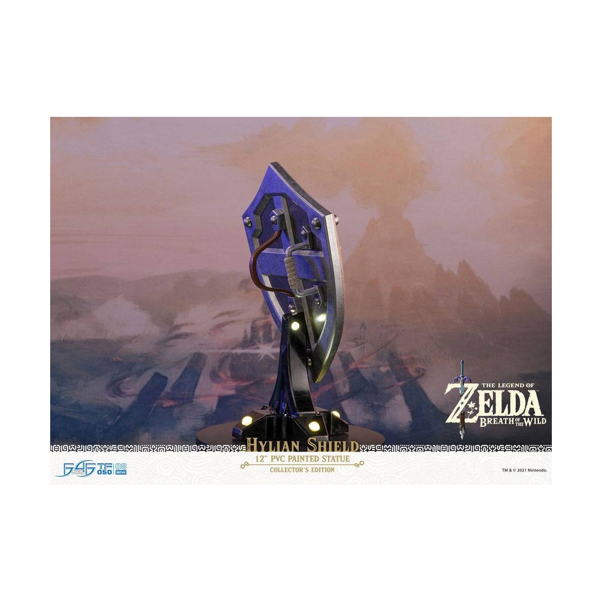 First 4 Figures - Zelda - Hylian Shield Collector's Edition - Breath of the Wild PVC statue