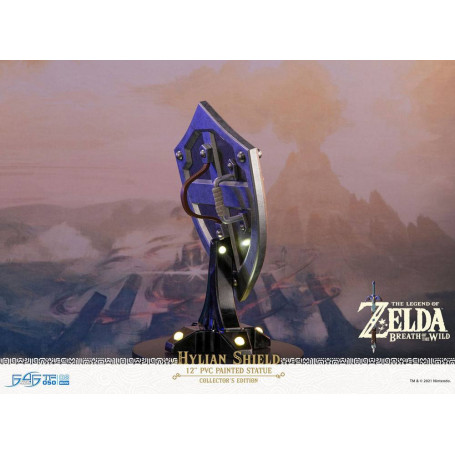 First 4 Figures - Zelda - Hylian Shield Collector's Edition - Breath of the Wild PVC statue