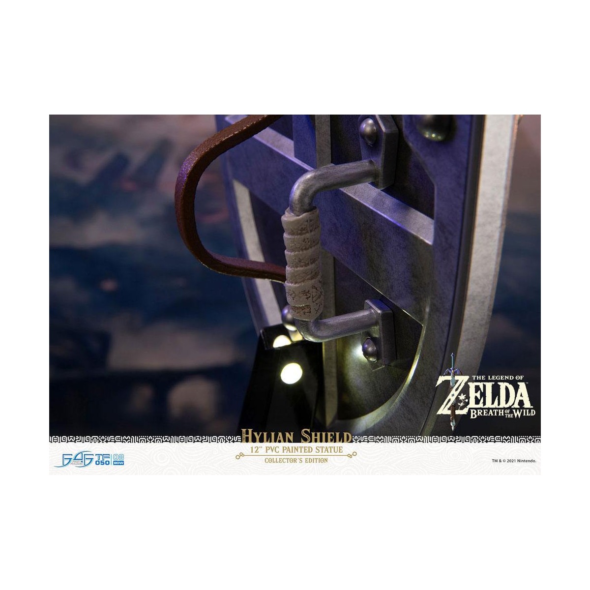 First 4 Figures - Zelda - Hylian Shield Collector's Edition - Breath of the Wild PVC statue
