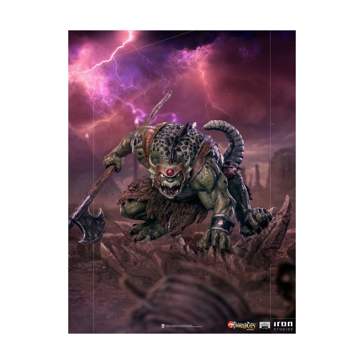 Iron Studios - BDS Art Scale 1/10 - Thundercats - Slithe - Cosmocats