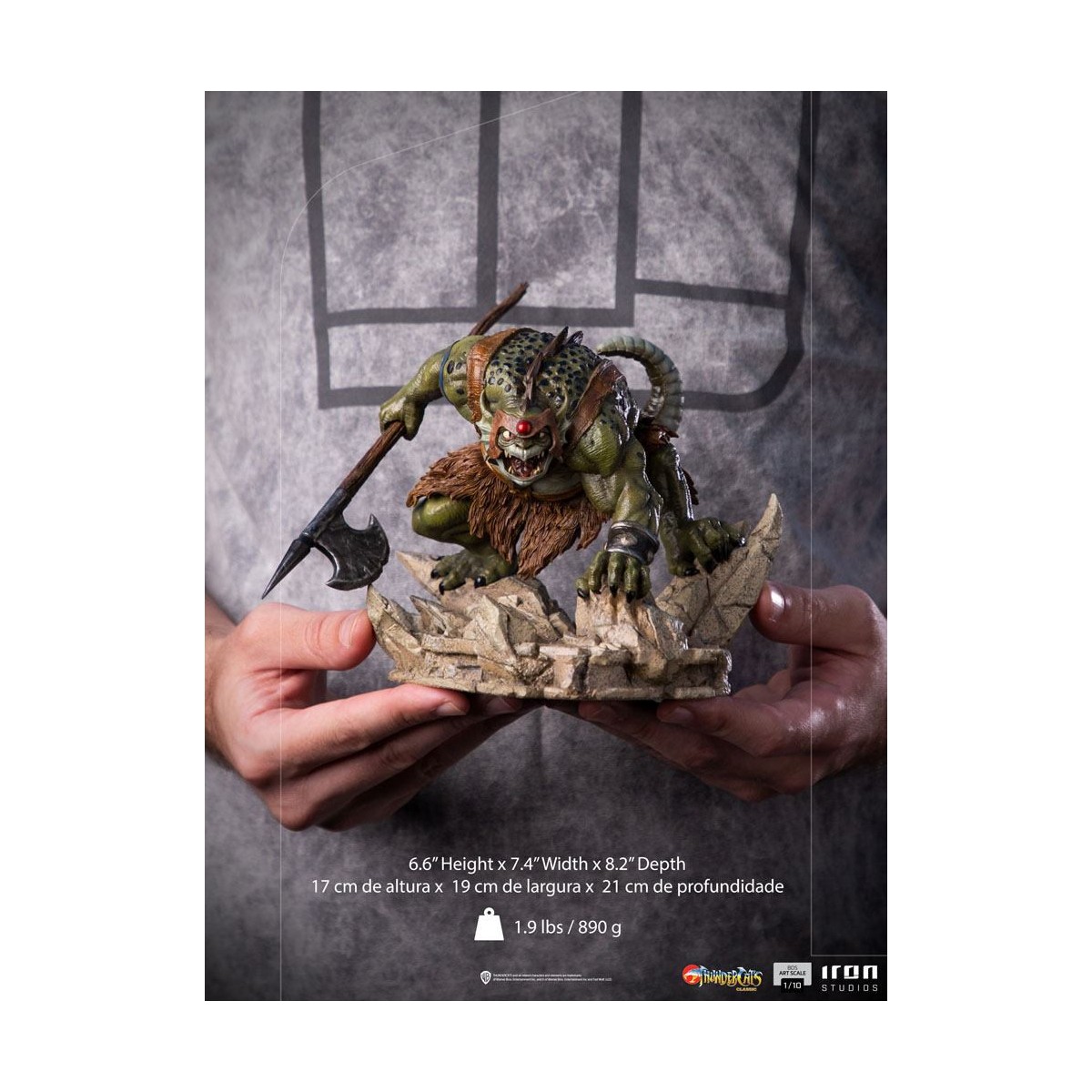 Iron Studios - BDS Art Scale 1/10 - Thundercats - Slithe - Cosmocats