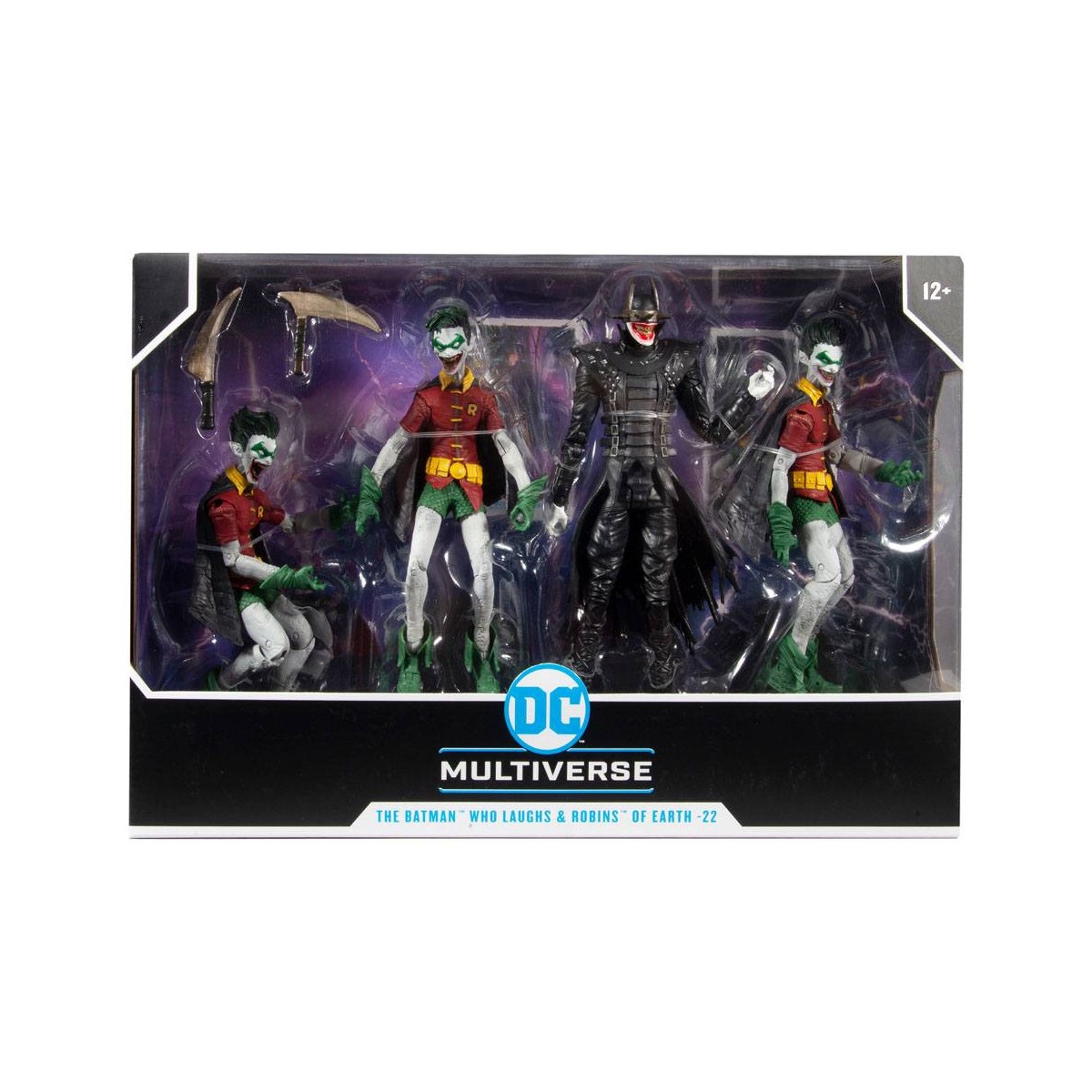 Mc Farlane - Dark Nights: Metal - The Batman Who Laughs and the Robins of Earth 22 pack 4 figures