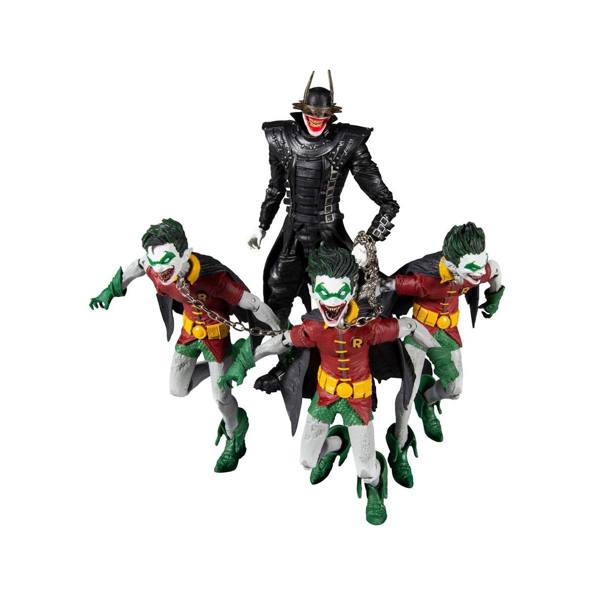 Mc Farlane - Dark Nights: Metal - The Batman Who Laughs and the Robins of Earth 22 pack 4 figures