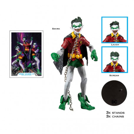 Mc Farlane - Dark Nights: Metal - The Batman Who Laughs and the Robins of Earth 22 pack 4 figures