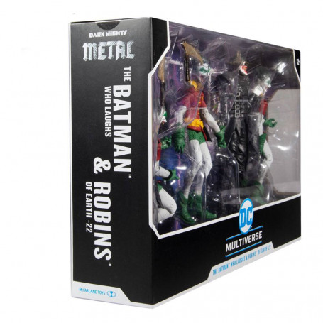 Mc Farlane - Dark Nights: Metal - The Batman Who Laughs and the Robins of Earth 22 pack 4 figures