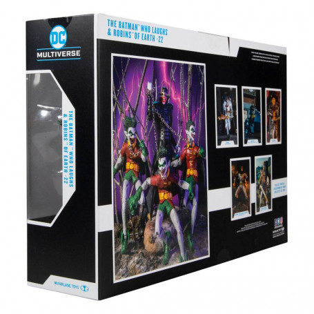 Mc Farlane - Dark Nights: Metal - The Batman Who Laughs and the Robins of Earth 22 pack 4 figures