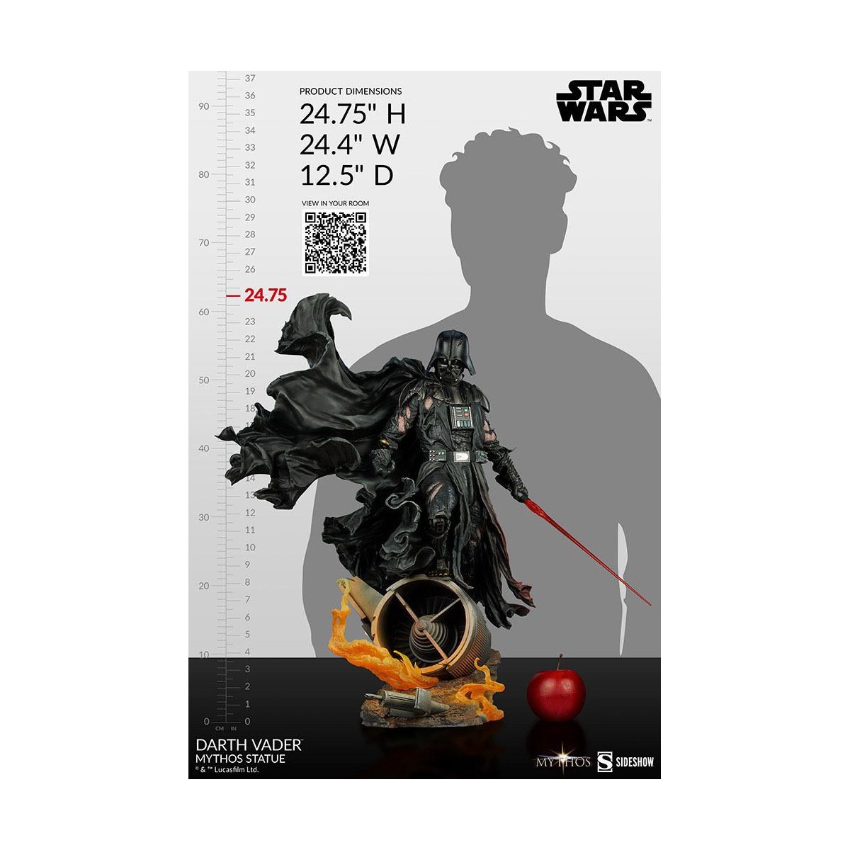 Sideshow Star Wars Mythos - Darth Vader