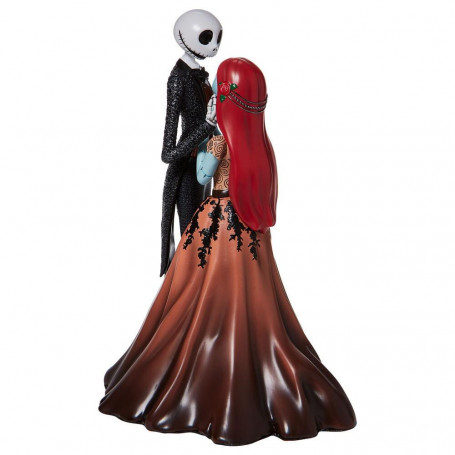Disney Haute Couture Statue - Mr. Jack's Strange Christmas - Jack and Sally Dancing