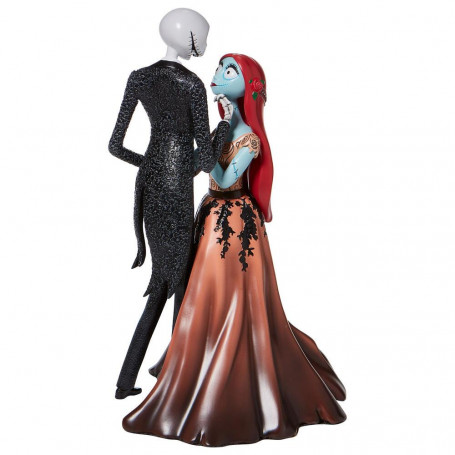 Disney Haute Couture Statue - Mr. Jack's Strange Christmas - Jack and Sally Dancing
