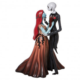 Disney Haute Couture Statue - Mr. Jack's Strange Christmas - Jack and Sally Dancing