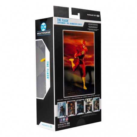 Mc Farlane DC Multiverse - Flash - Superman: The Animated Series 1/12
