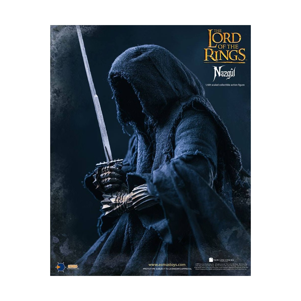 Asmus Toys - The Lord of the Rings figure 1/6 Nazgûl - Ringwraith - LOTR