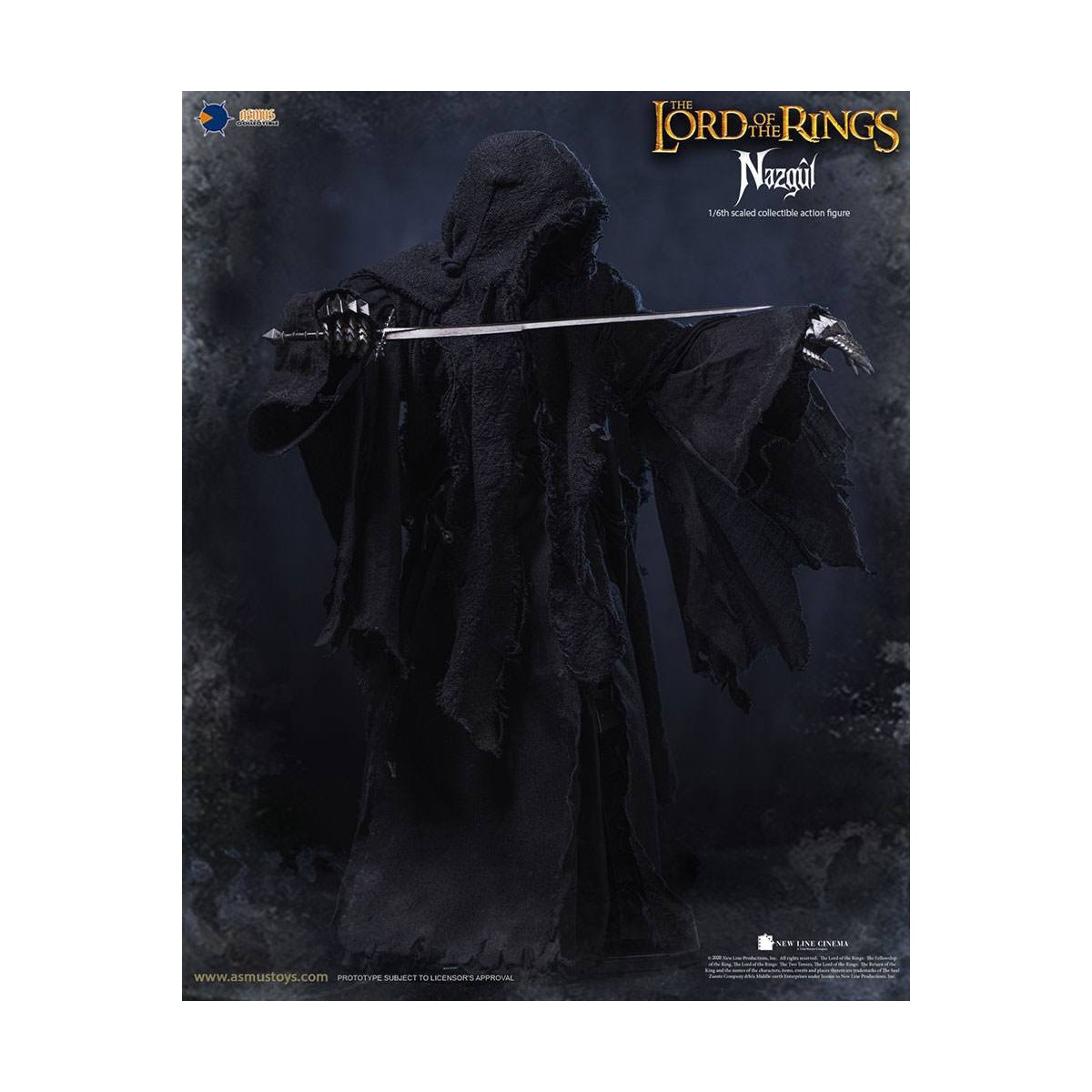 Asmus Toys - The Lord of the Rings figure 1/6 Nazgûl - Ringwraith - LOTR