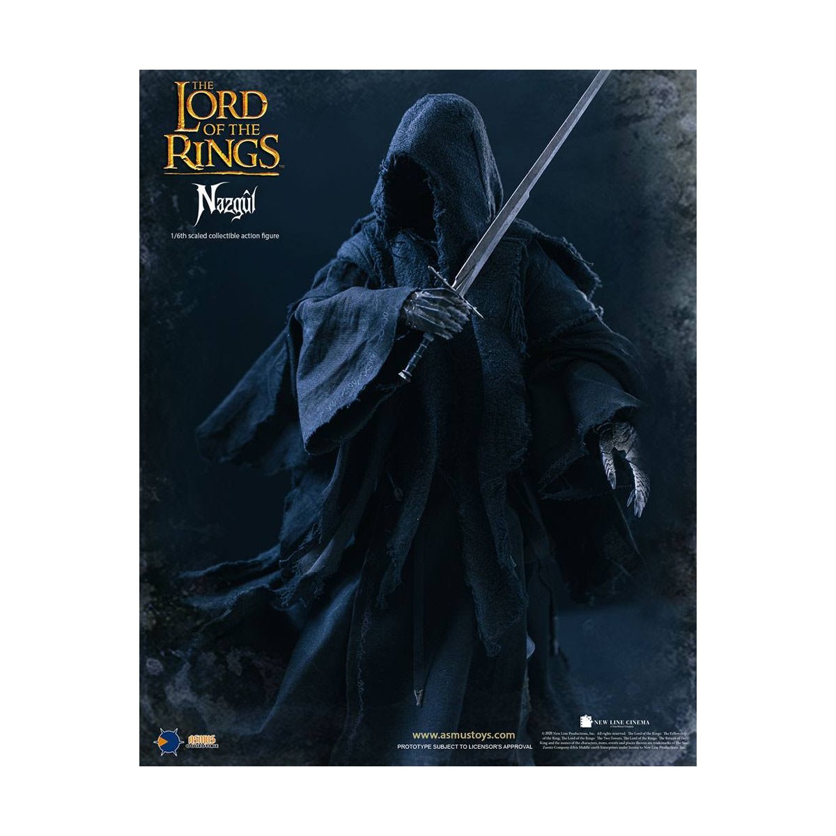 Asmus Toys - The Lord of the Rings figure 1/6 Nazgûl - Ringwraith - LOTR