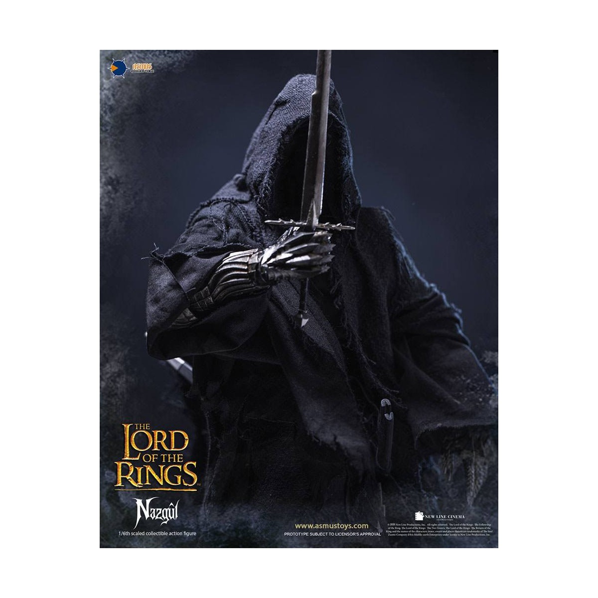 Asmus Toys - The Lord of the Rings figure 1/6 Nazgûl - Ringwraith - LOTR