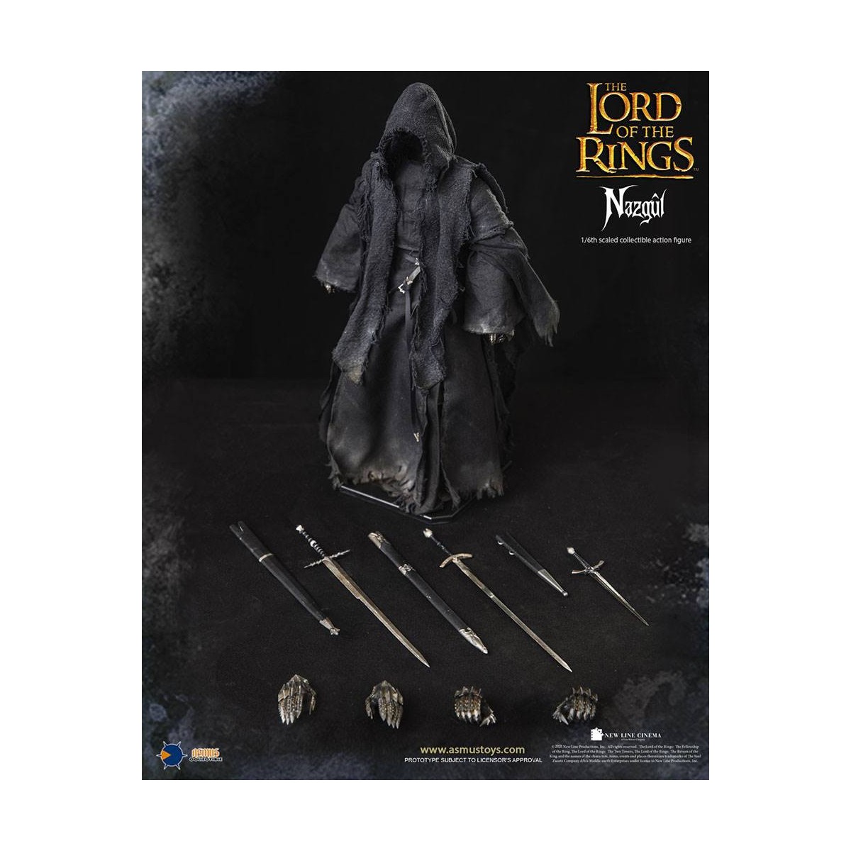 Asmus Toys - The Lord of the Rings figure 1/6 Nazgûl - Ringwraith - LOTR