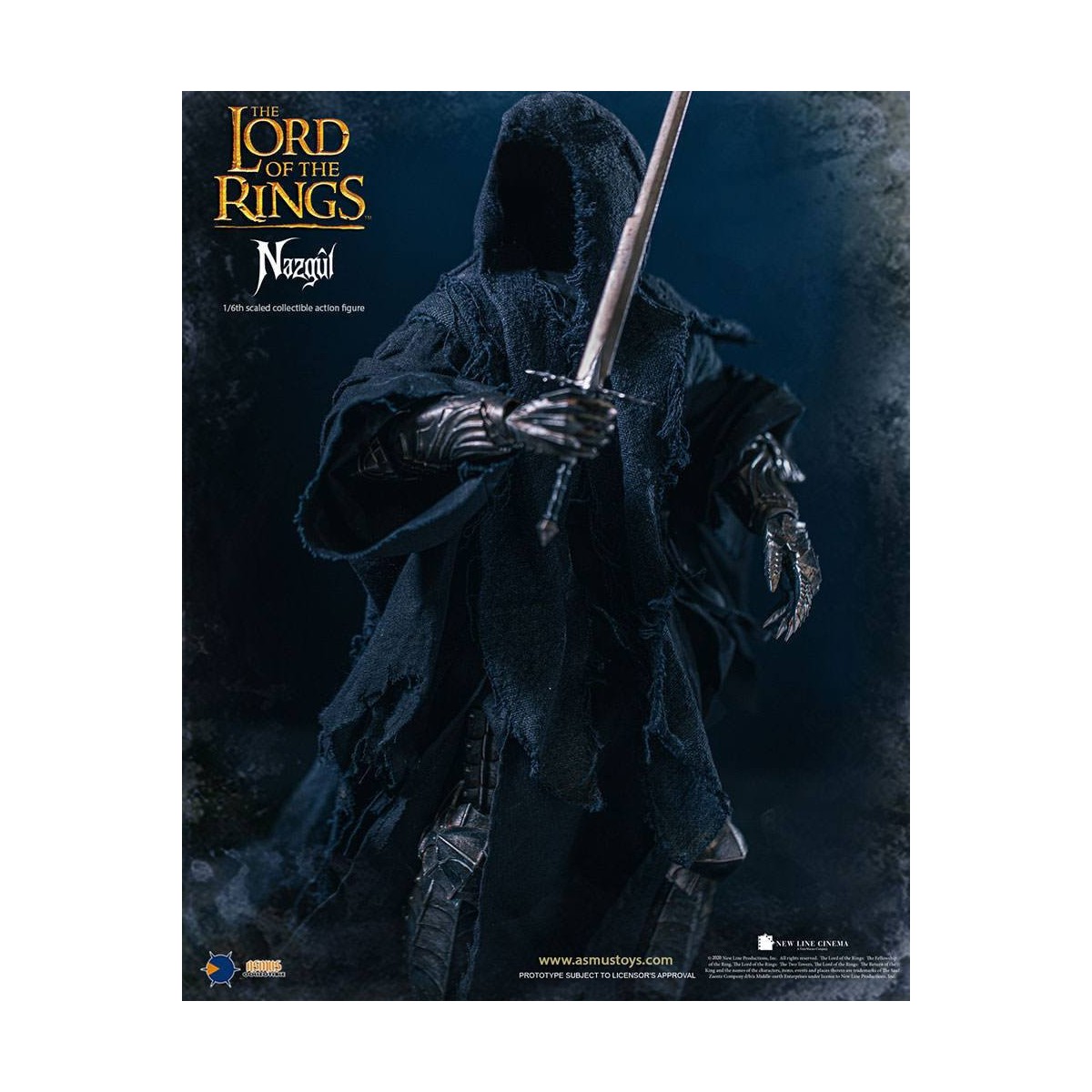 Asmus Toys - The Lord of the Rings figure 1/6 Nazgûl - Ringwraith - LOTR