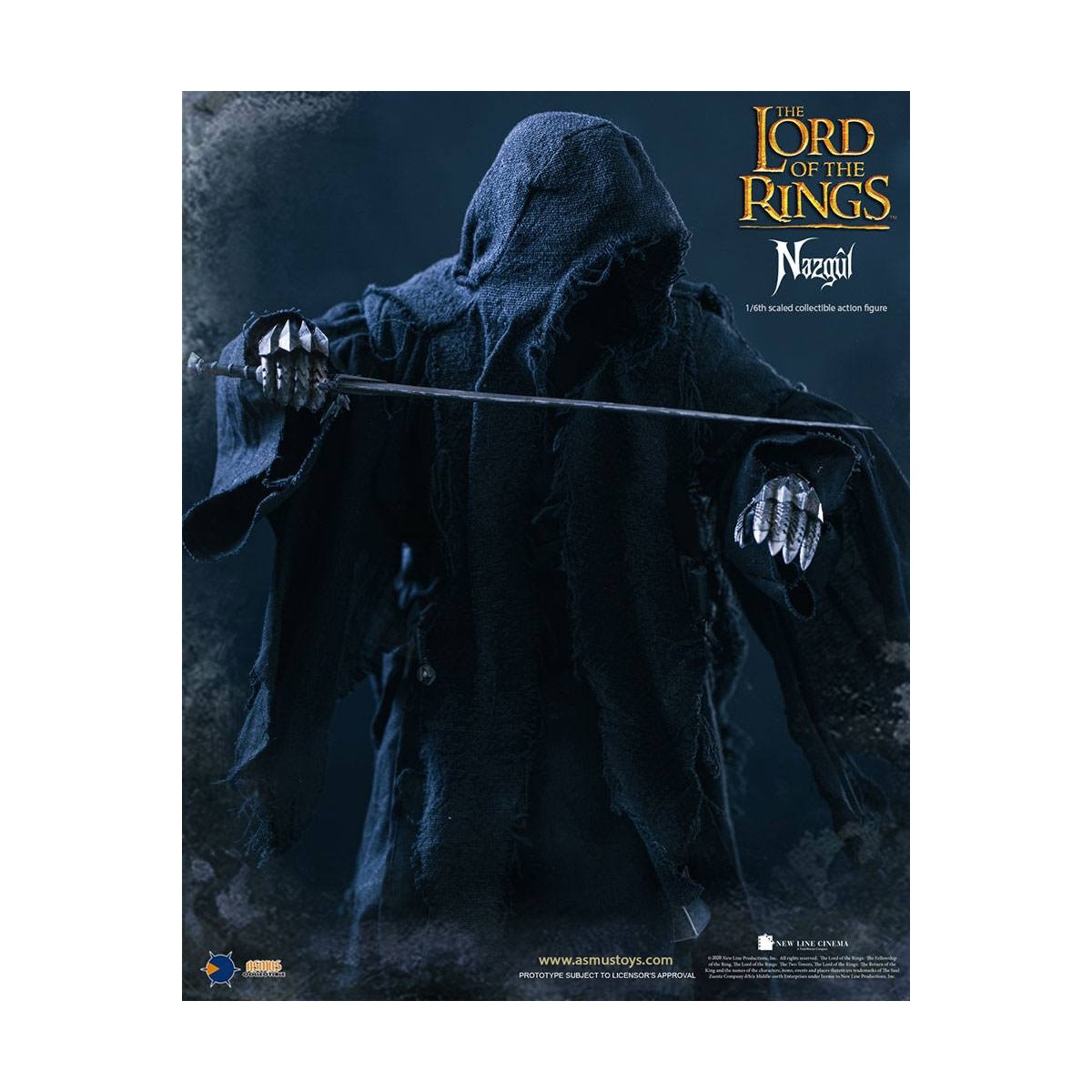 Asmus Toys - The Lord of the Rings figure 1/6 Nazgûl - Ringwraith - LOTR