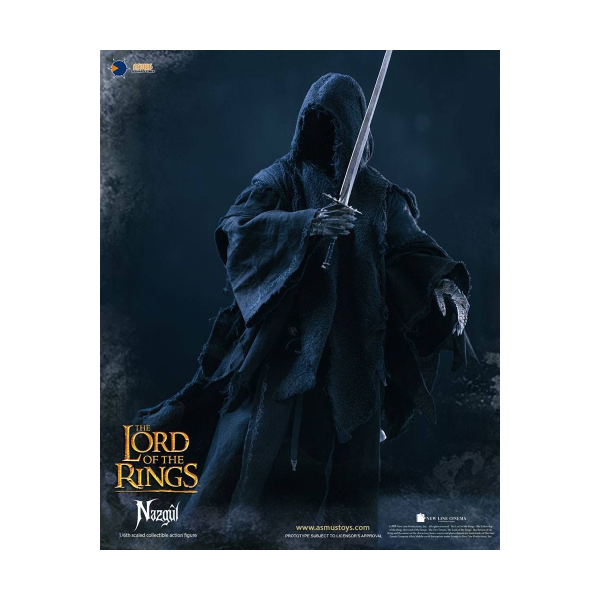 Asmus Toys - The Lord of the Rings figure 1/6 Nazgûl - Ringwraith - LOTR