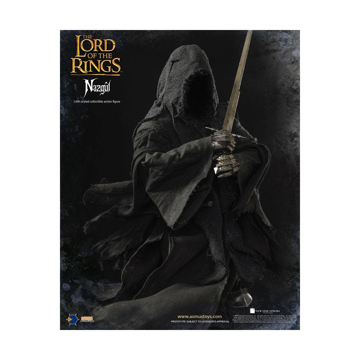 Asmus Toys - The Lord of the Rings figure 1/6 Nazgûl - Ringwraith - LOTR