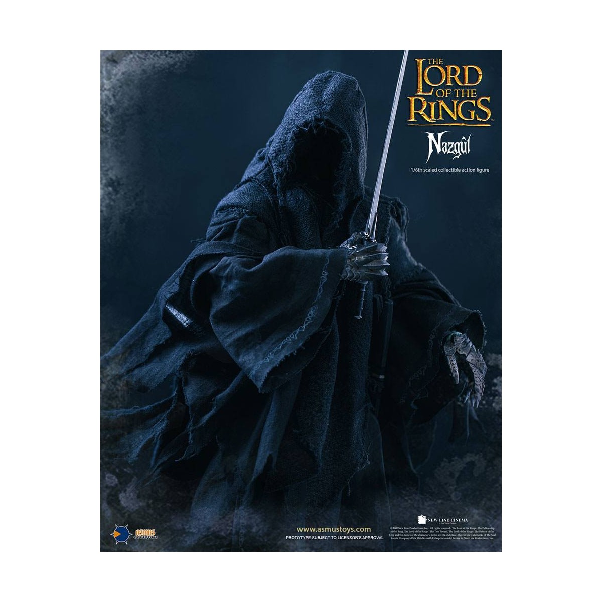 Asmus Toys - The Lord of the Rings figure 1/6 Nazgûl - Ringwraith - LOTR
