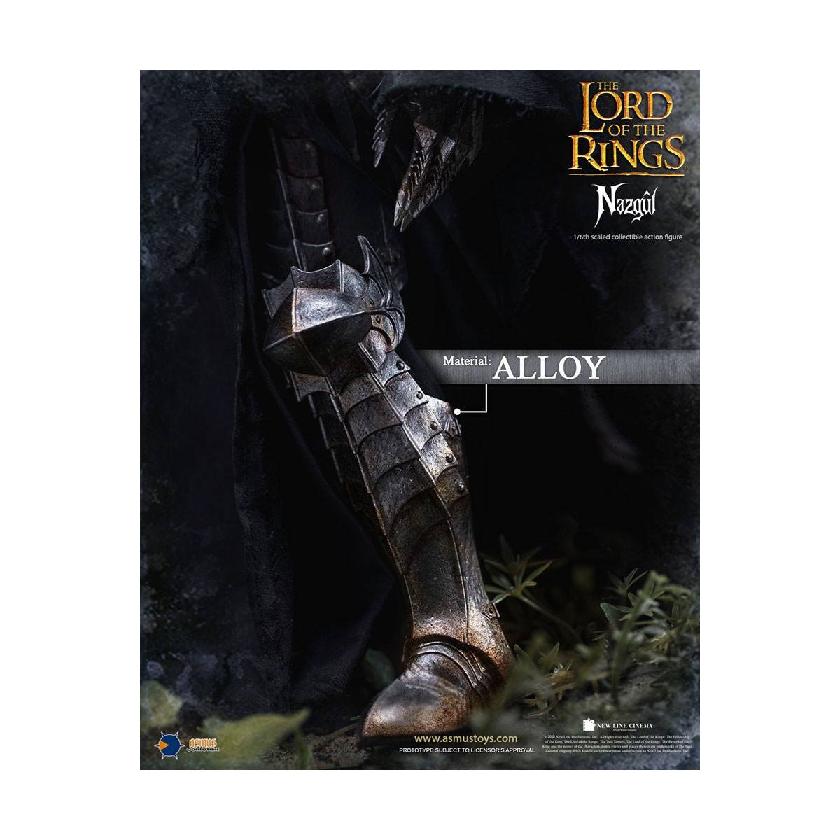 Asmus Toys - The Lord of the Rings figure 1/6 Nazgûl - Ringwraith - LOTR