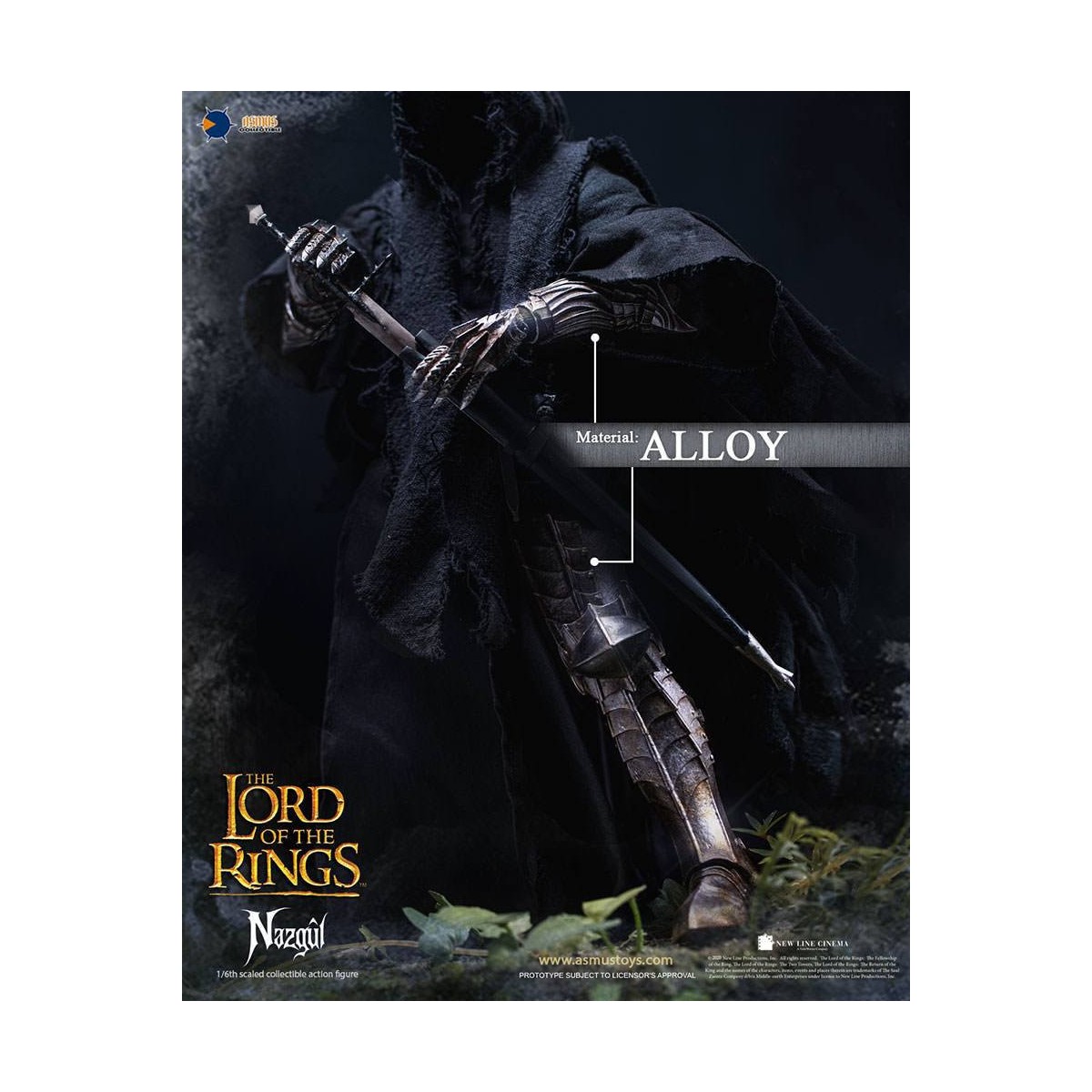 Asmus Toys - The Lord of the Rings figure 1/6 Nazgûl - Ringwraith - LOTR