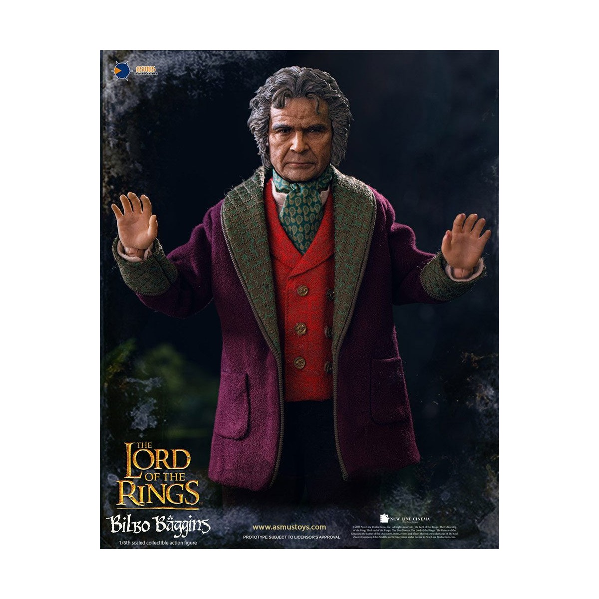 Asmus Toys - The Lord of the Rings 1/6 Bilbo Baggins figure - LOTR