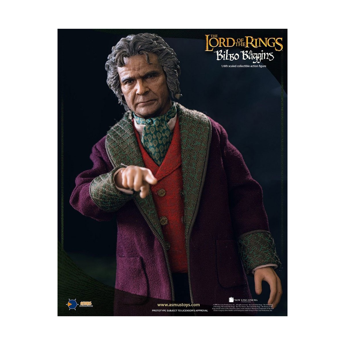 Asmus Toys - The Lord of the Rings 1/6 Bilbo Baggins figure - LOTR