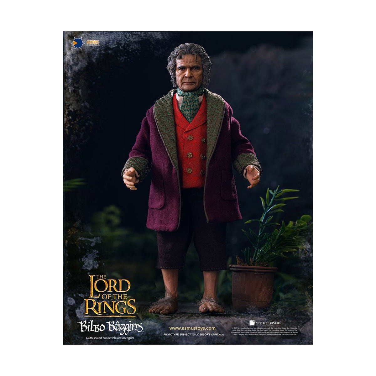 Asmus Toys - The Lord of the Rings 1/6 Bilbo Baggins figure - LOTR