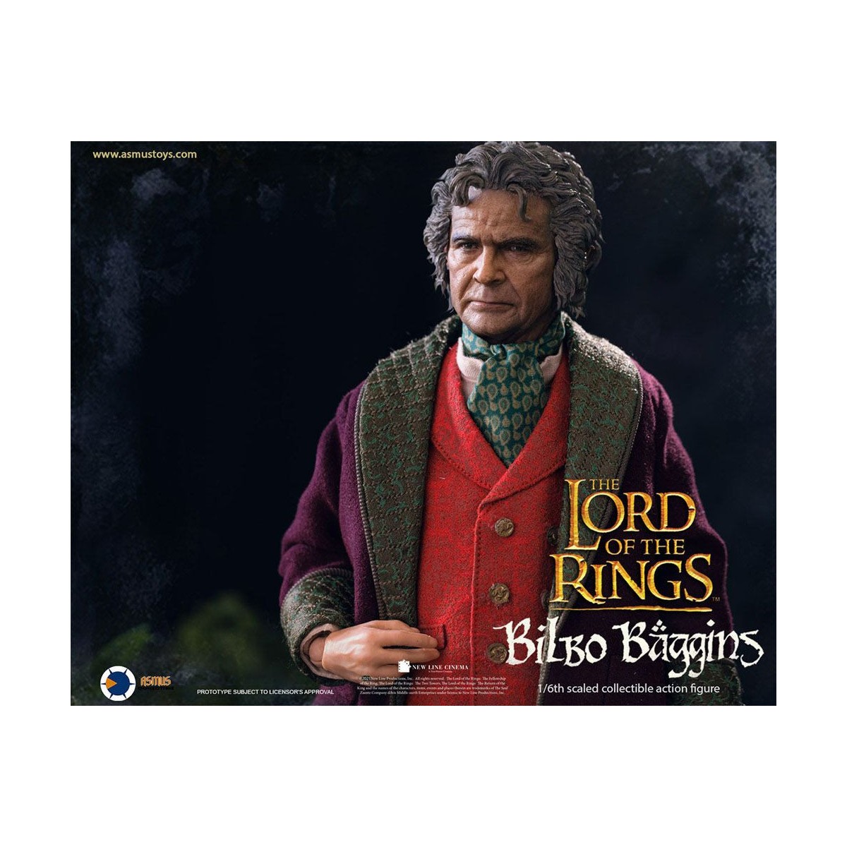 Asmus Toys - The Lord of the Rings 1/6 Bilbo Baggins figure - LOTR
