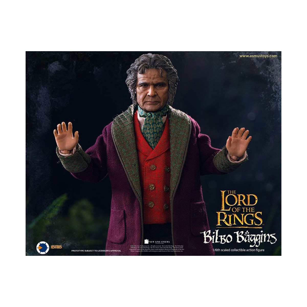 Asmus Toys - The Lord of the Rings 1/6 Bilbo Baggins figure - LOTR