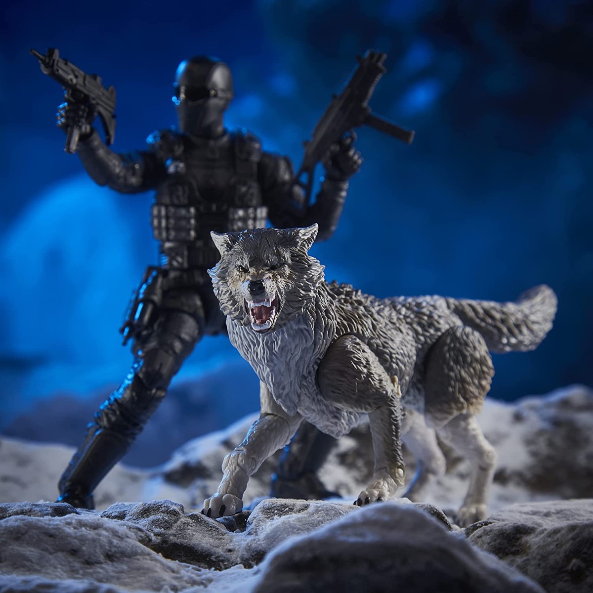 Hasbro G.I.JOE - Set of 2 figures Snake eyes & Timber Alpha Commando - Classified Series
