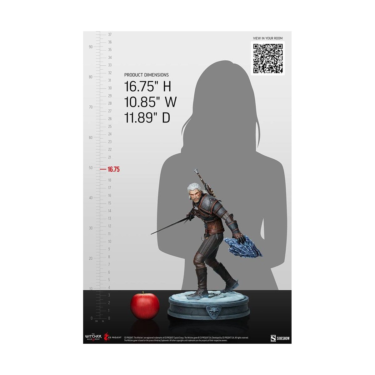 Sideshow The Witcher 3: Wild Hunt - Geralt Premium Format 1/4