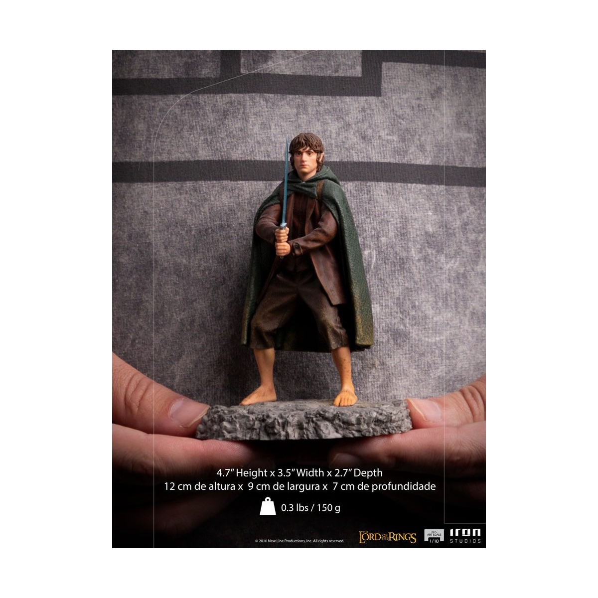 Iron Studios - Frodo - The Lord of the Rings - LOTR statue BDS Art Scale 1/10
