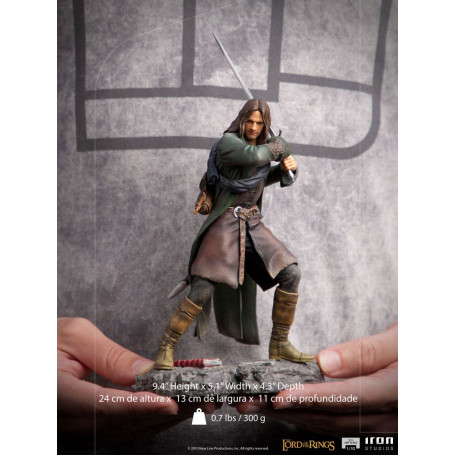 Iron Studios - Aragorn - The Lord of the Rings - LOTR statue BDS Art Scale 1/10