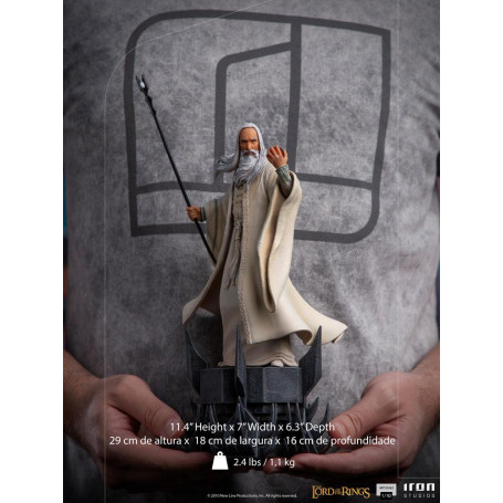 Iron Studios - Saruman - Saruman - The Lord of the Rings - LOTR statue BDS Art Scale 1/10