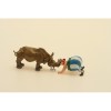 Pixi - Asterix and Obelix - Obelix nose to nose with the rhinoceros