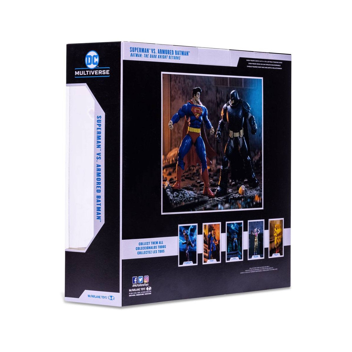 Mc Farlane DC Multiverse - Pack 2 figures Superman Vs Armored Batman (The Dark Knight Returns) 1/12