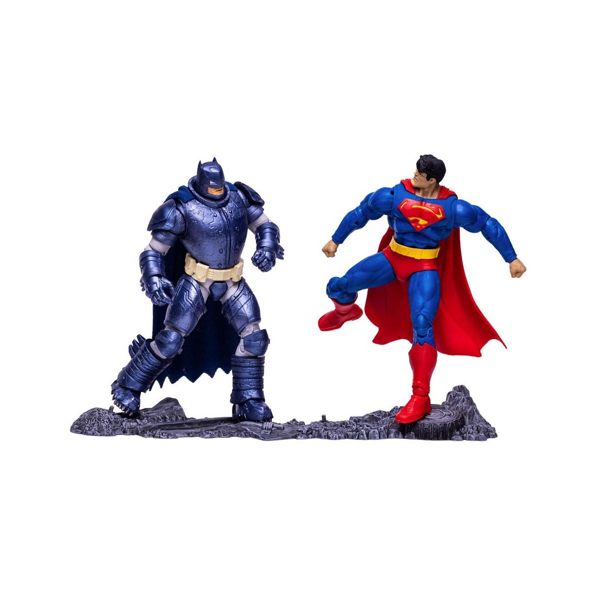 Mc Farlane DC Multiverse - Pack 2 figures Superman Vs Armored Batman (The Dark Knight Returns) 1/12