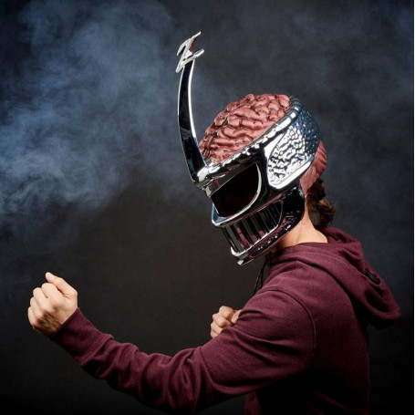 Hasbro - Lord Zedd 1:1 Helmet - Mighty Morphin Power Rangers Lightning Collection - Collector's Edition
