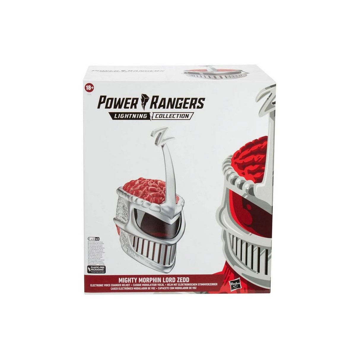 Hasbro - Lord Zedd 1:1 Helmet - Mighty Morphin Power Rangers Lightning Collection - Collector's Edition