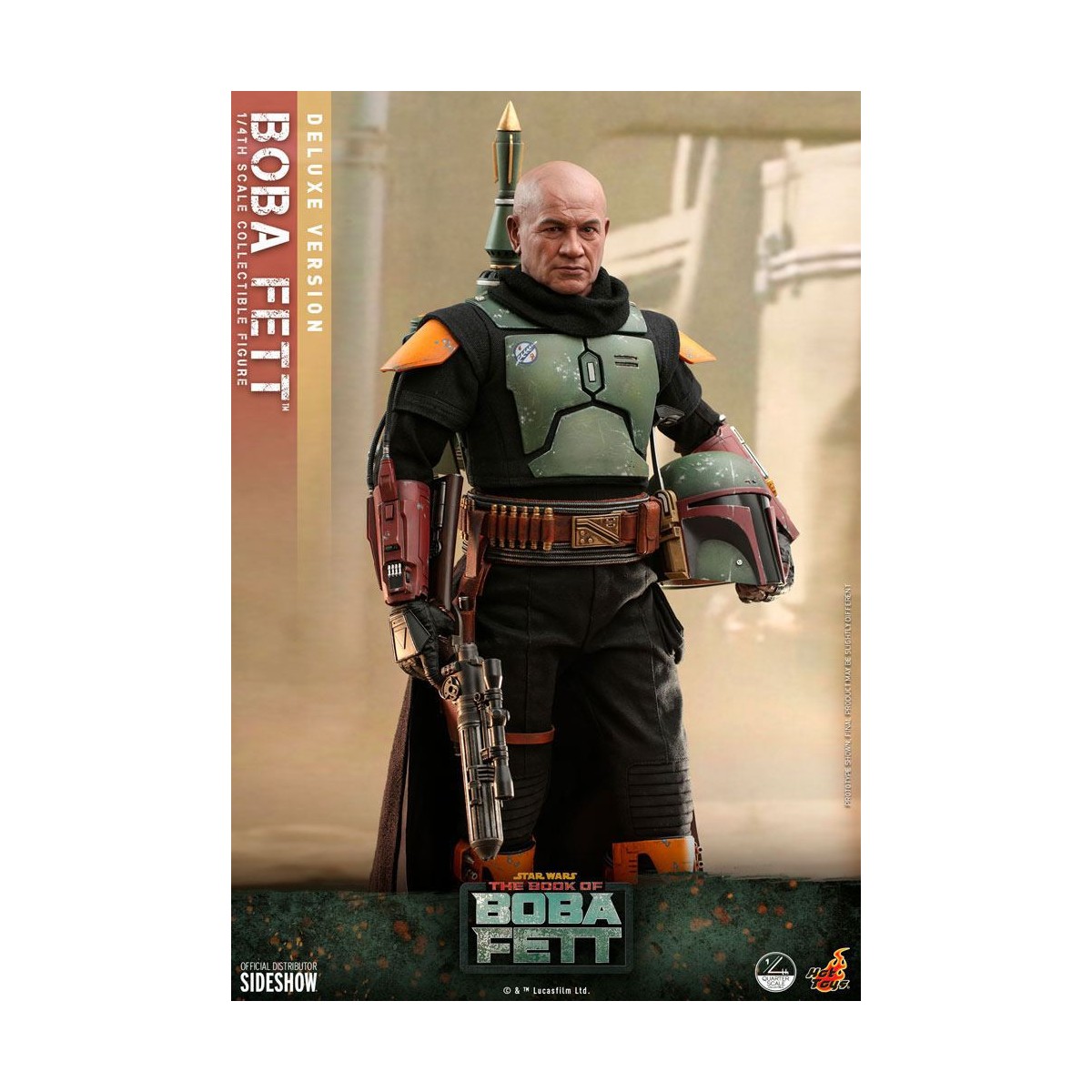 Hot Toys Star Wars - Boba Fett 1/4 Deluxe - The Book of Boba Fett