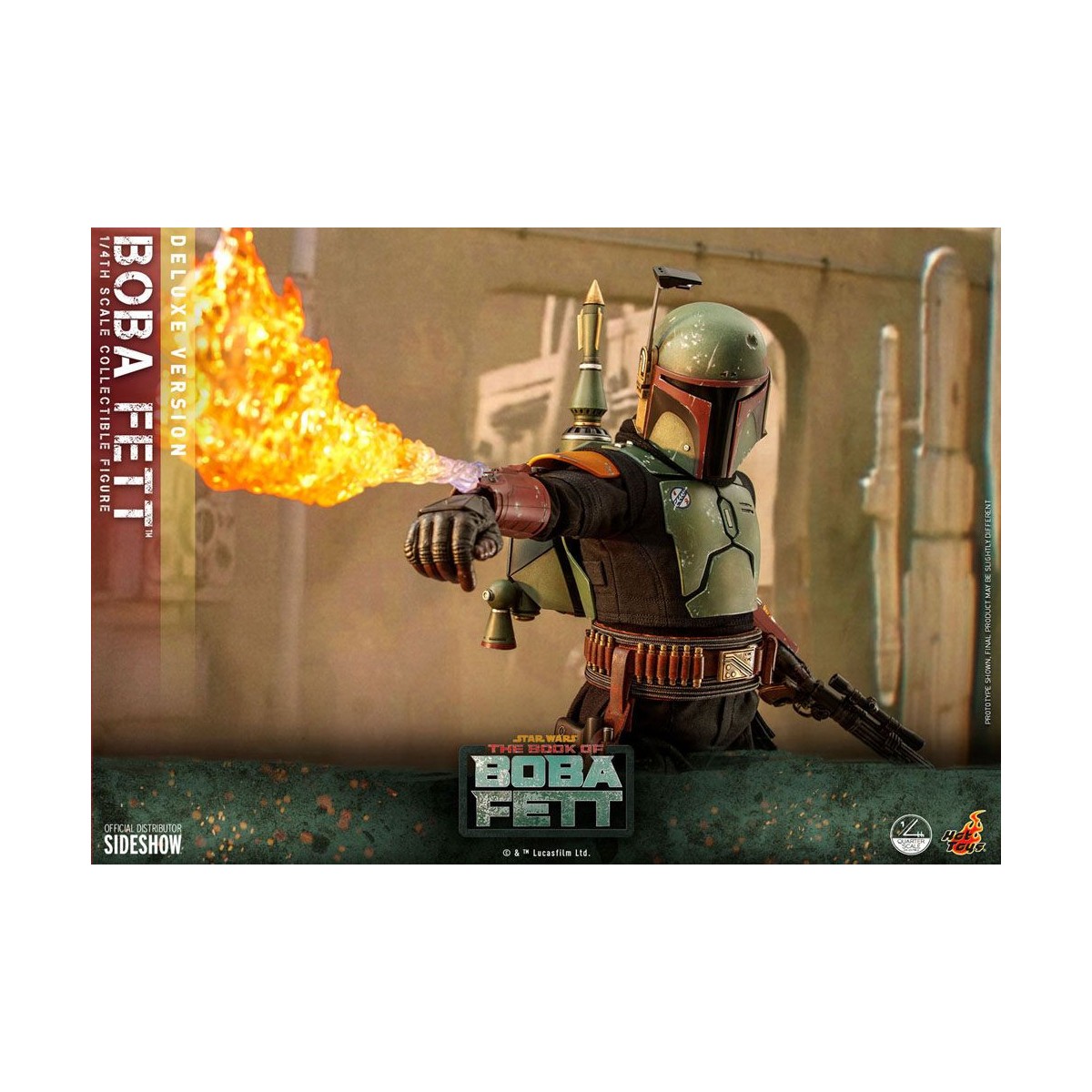 Hot Toys Star Wars - Boba Fett 1/4 Deluxe - The Book of Boba Fett