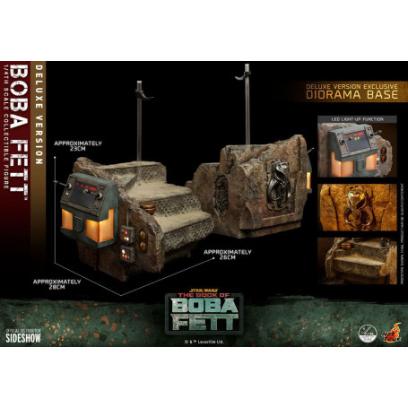 Hot Toys Star Wars - Boba Fett 1/4 Deluxe - The Book of Boba Fett
