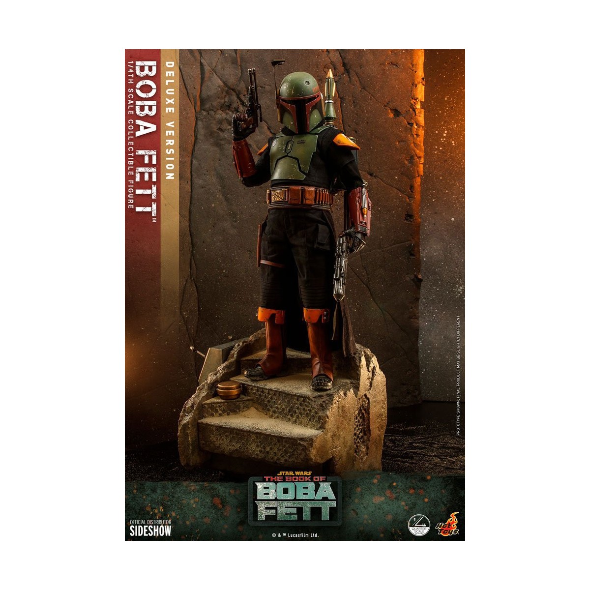 Hot Toys Star Wars - Boba Fett 1/4 Deluxe - The Book of Boba Fett