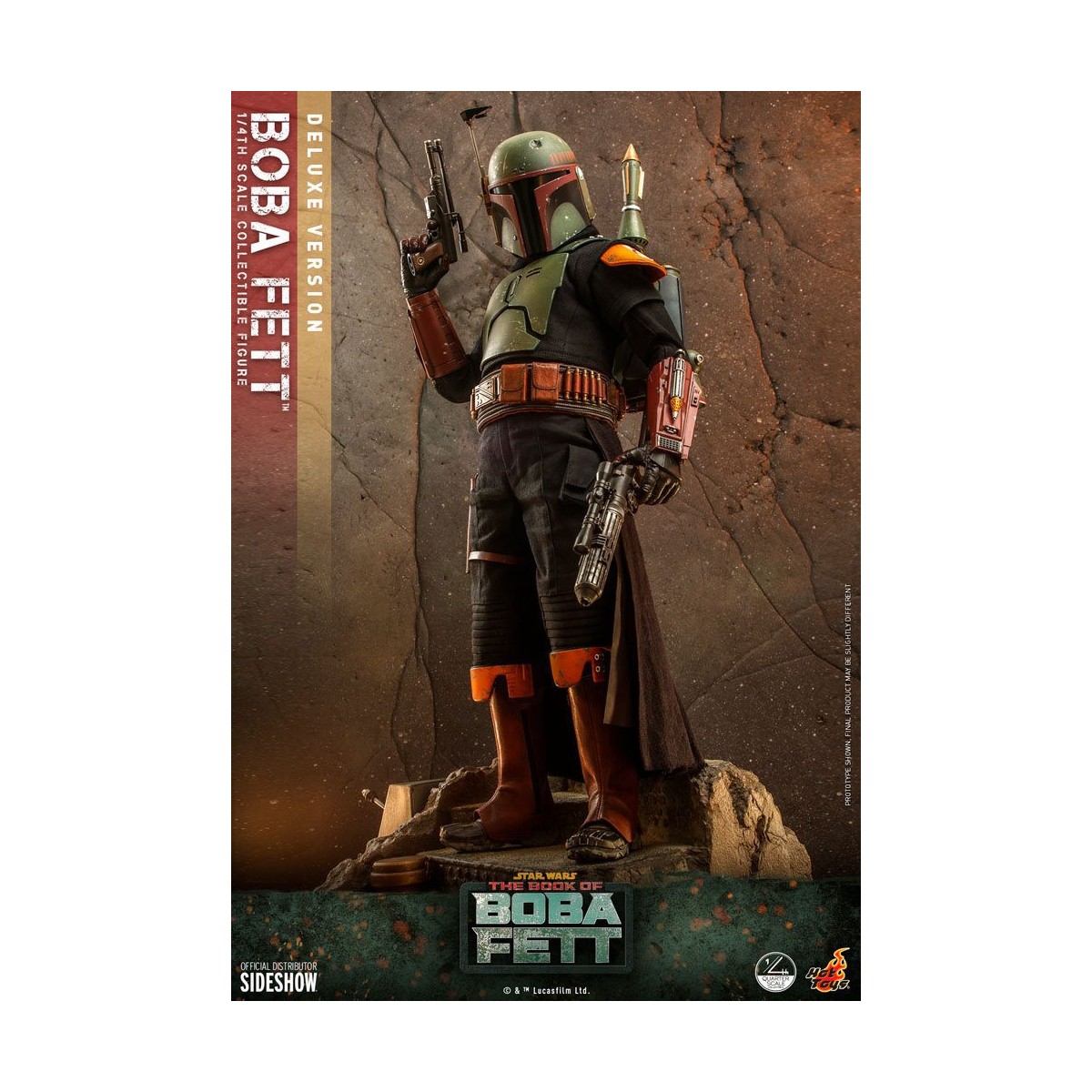 Hot Toys Star Wars - Boba Fett 1/4 Deluxe - The Book of Boba Fett