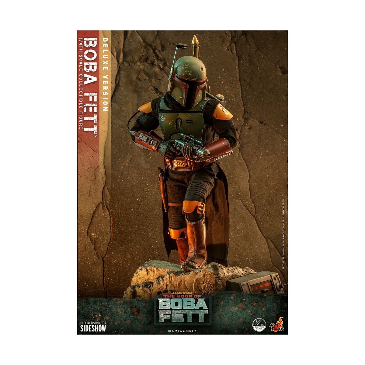 Hot Toys Star Wars - Boba Fett 1/4 Deluxe - The Book of Boba Fett